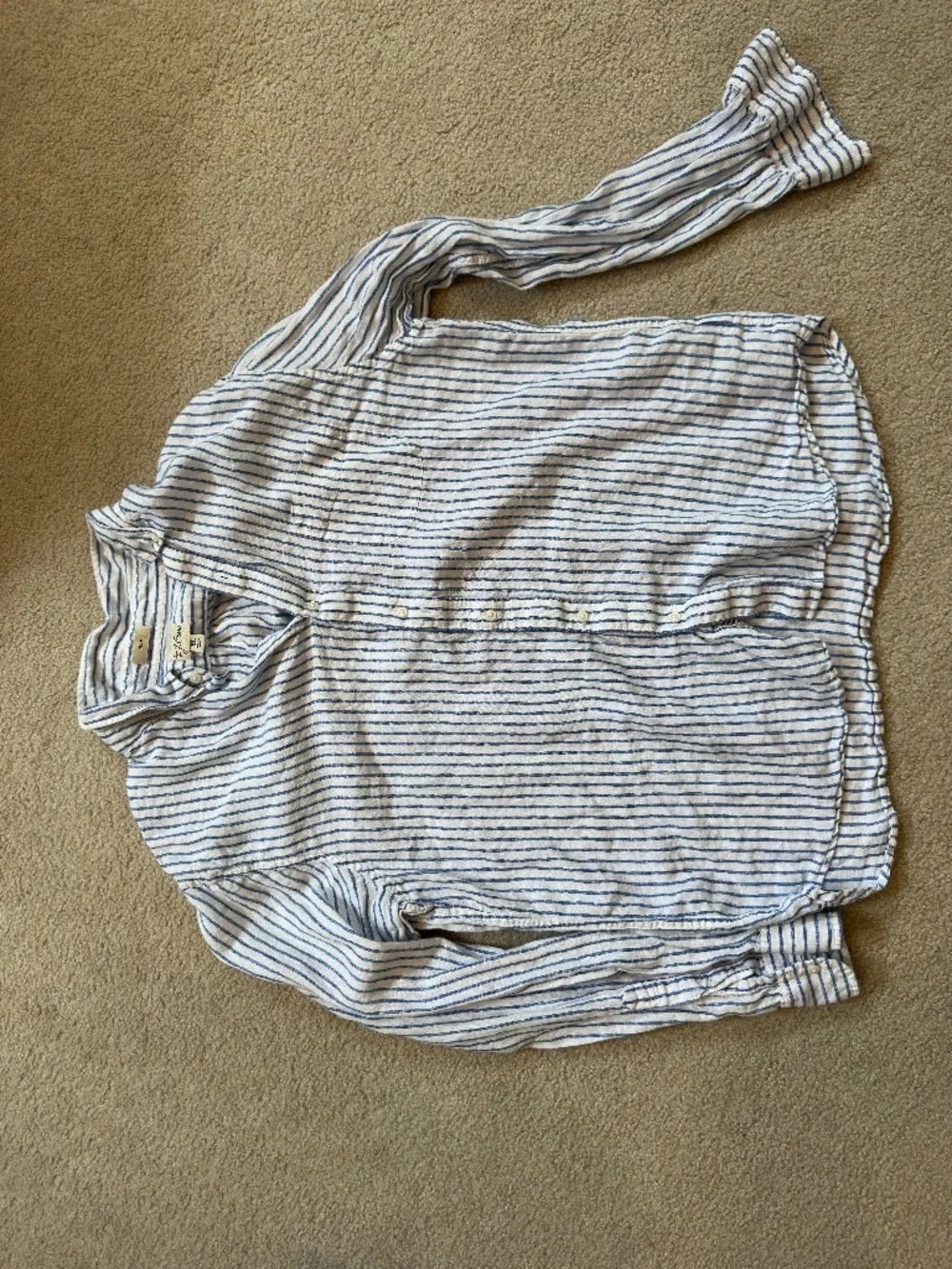 J. Crew Slim Baird McNutt Irish linen shirt